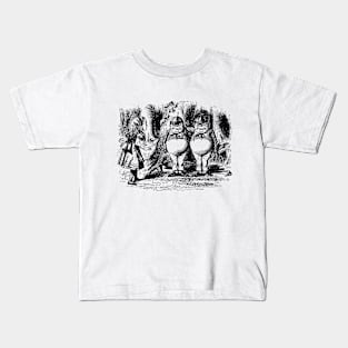 Tweedledee and Tweedledum Kids T-Shirt